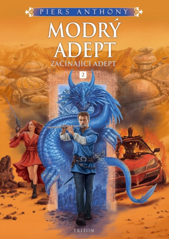 Modrý adept - Piers Anthony