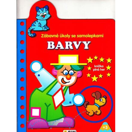 Zábavné úkoly se samolepkami-Barvy