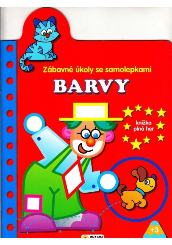Zábavné úkoly se samolepkami-Barvy