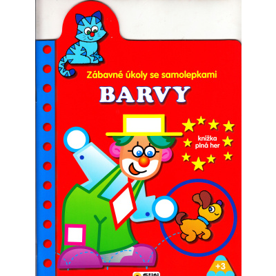 Zábavné úkoly se samolepkami-Barvy