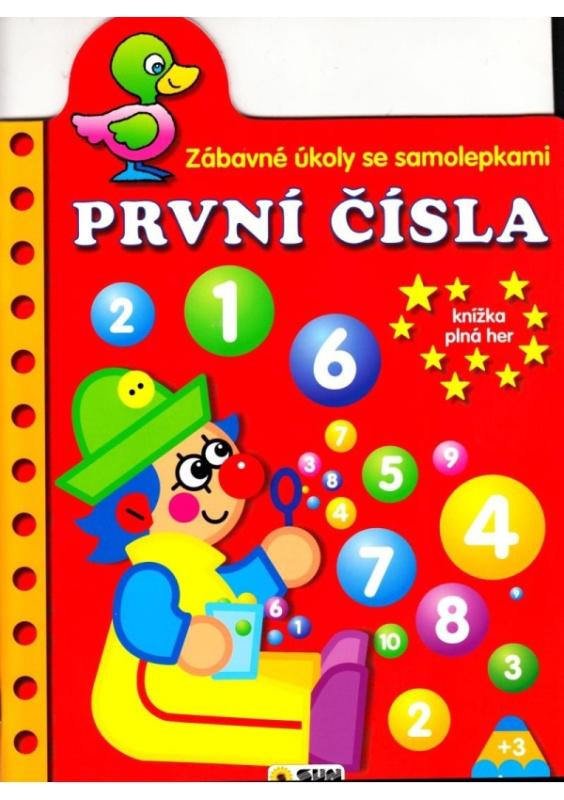 Zábavné úkoly se samolepkami-První čísla