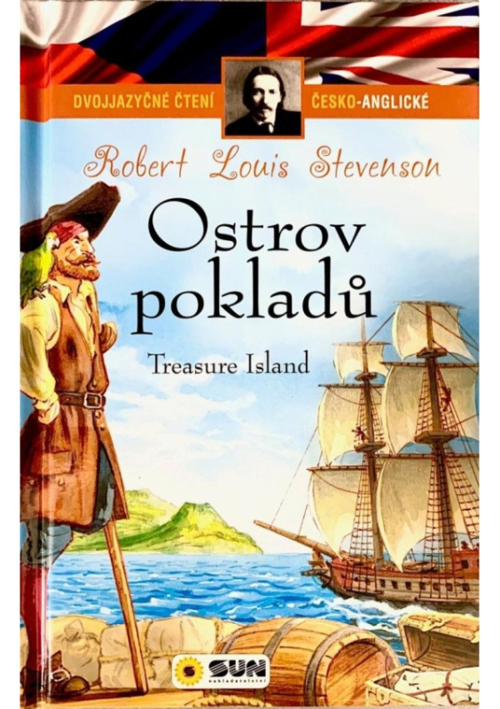 Ostrov pokladů - dvojjazyčné čtení Č-A - Robert Louis Stevenson, Steve Owen
