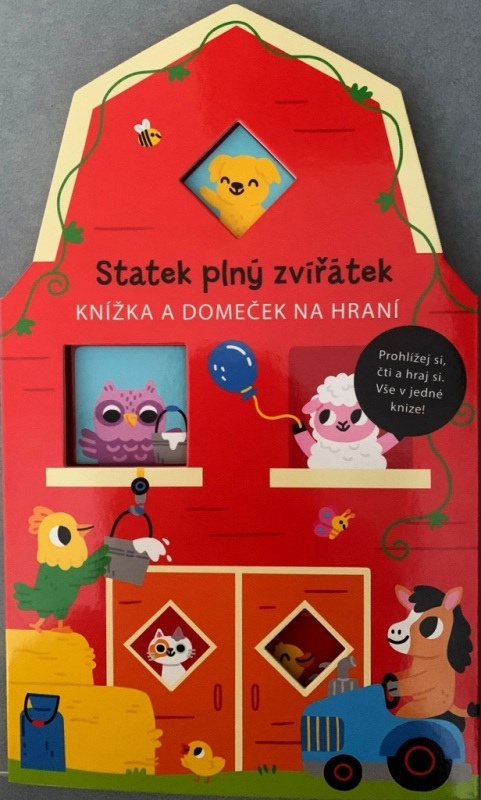 Statek plný zvířátek - Knížka a domeček NAKLADATELSTVÍ SUN s.r.o.