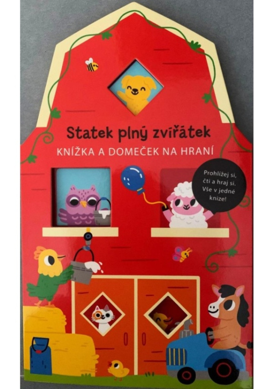 Statek plný zvířátek - Knížka a domeček NAKLADATELSTVÍ SUN s.r.o.