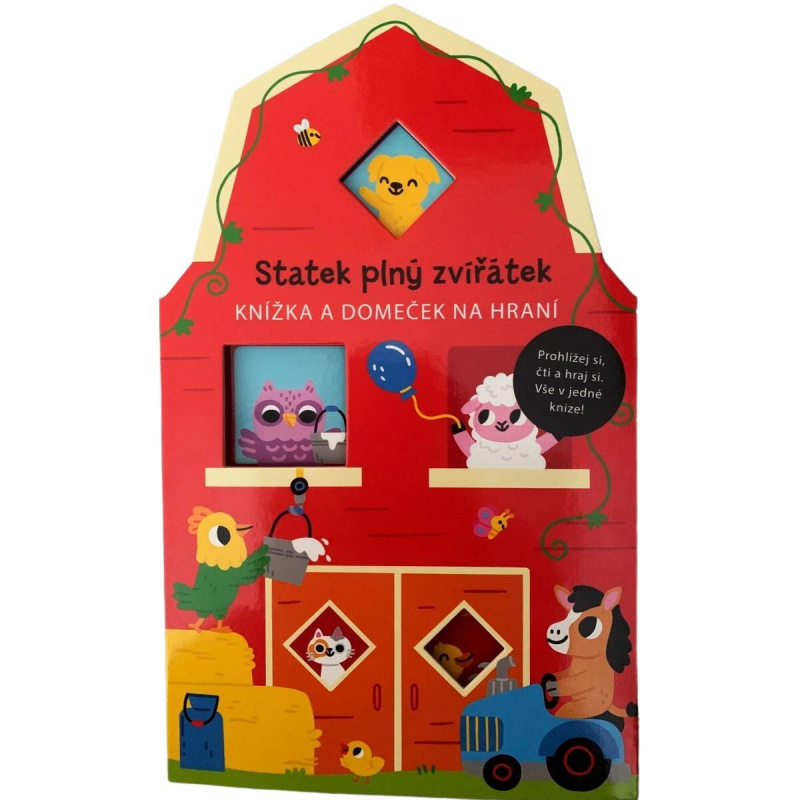 Statek plný zvířátek - Knížka a domeček NAKLADATELSTVÍ SUN s.r.o.