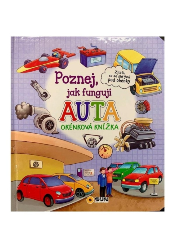 Poznej jak fungují auta - okénková knížka