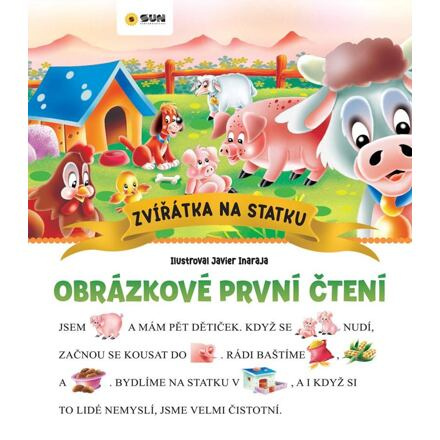 Obrázkové první čtení - Zvířátka na statku
