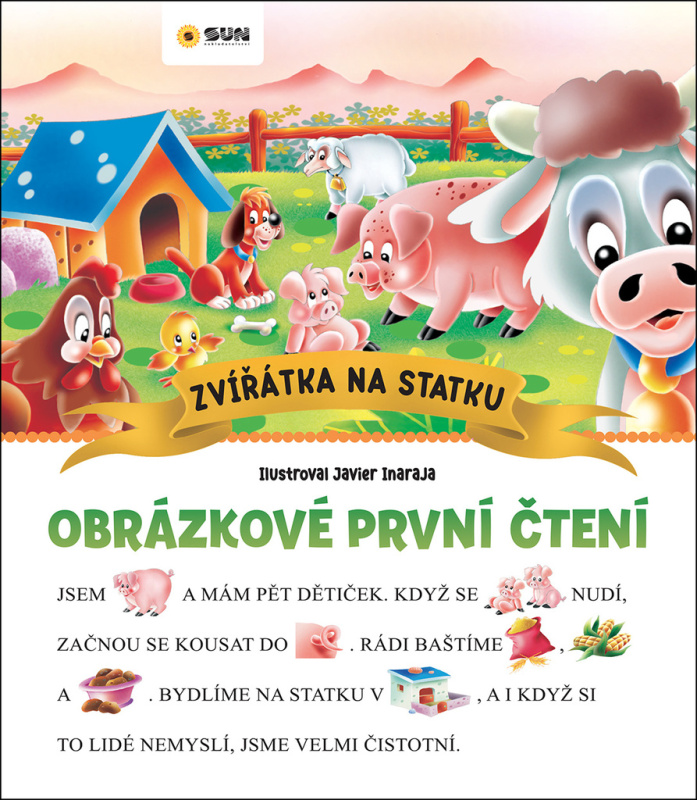 Obrázkové první čtení - Zvířátka na statku