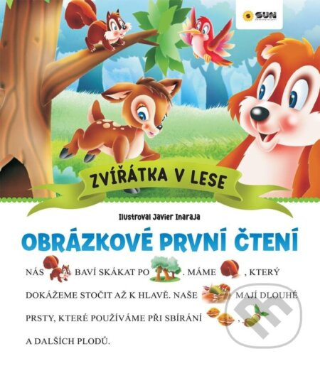 Obrázkové první čtení - Zvířátka v lese