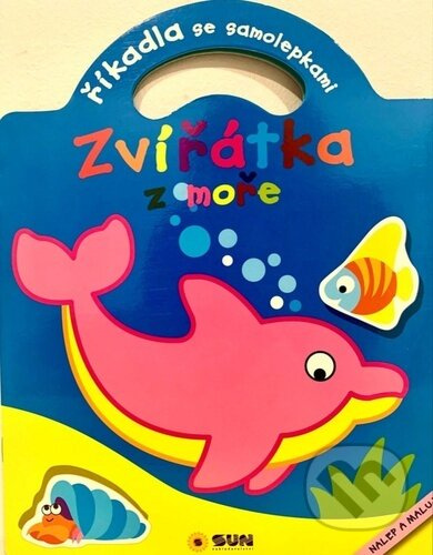 Říkadla - Zvířátka z moře se samolepkami