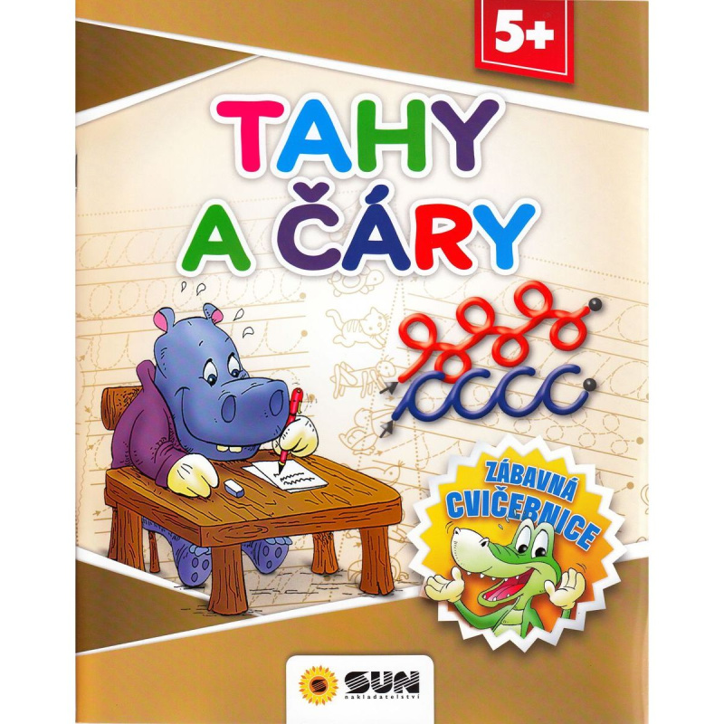 SUN Zábavná cvičenbnice - Tahy a čáry