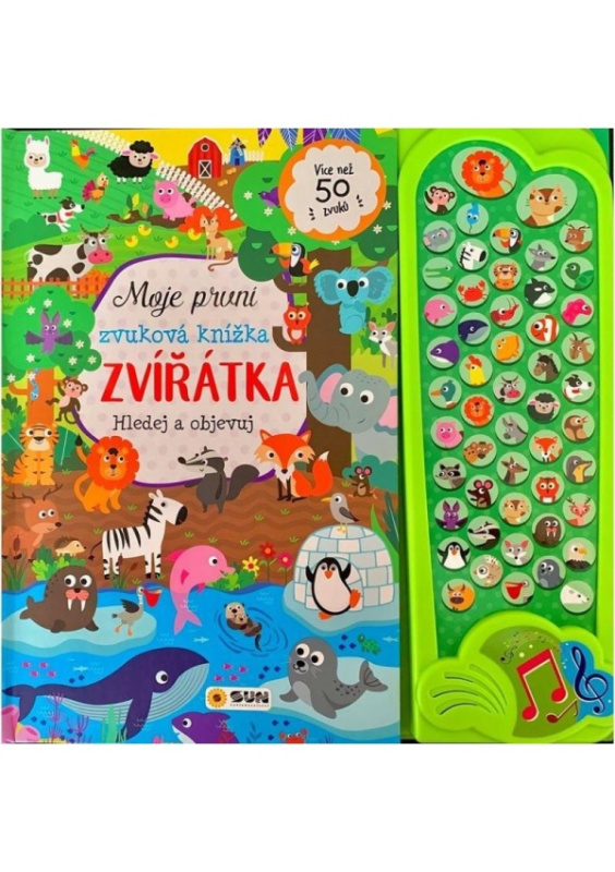 Moje první zvuková knížka - Zvířátka