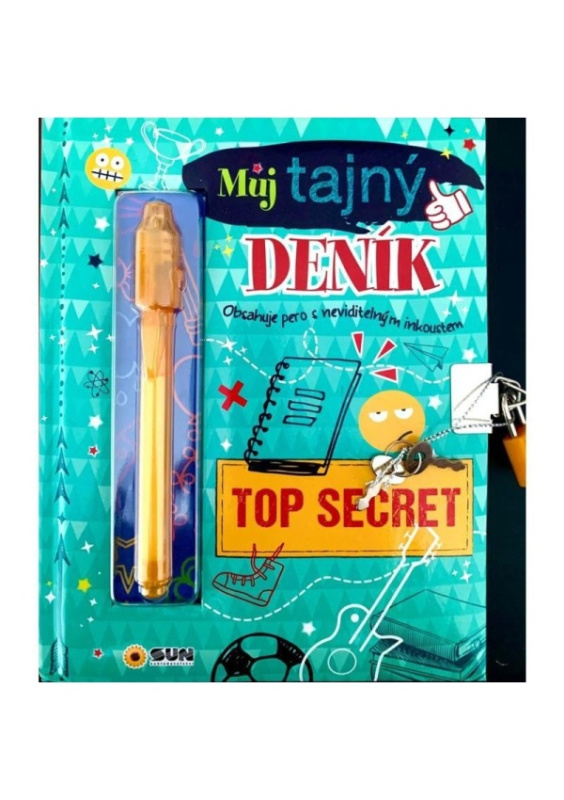Můj tajný deník - TOP SECRET zelený