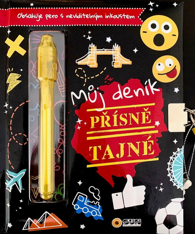 Můj deník - Přísně tajné- černý