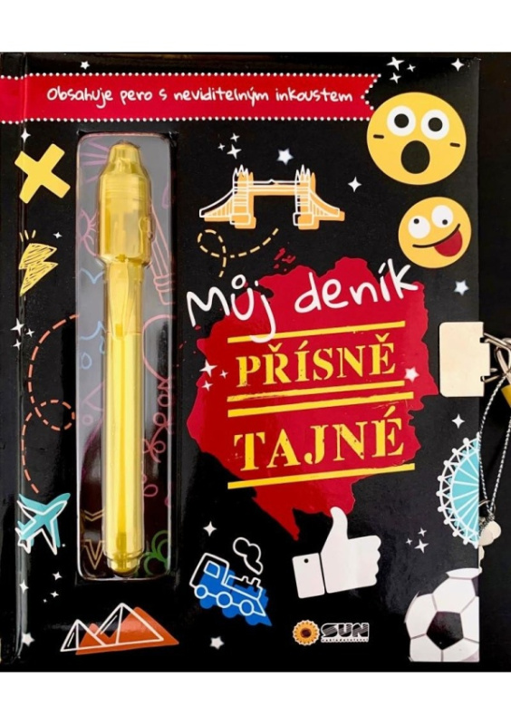 Můj deník - Přísně tajné- černý