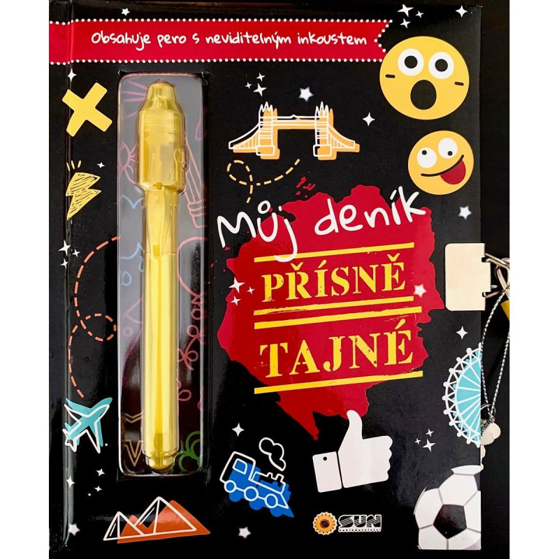 Můj deník - Přísně tajné- černý