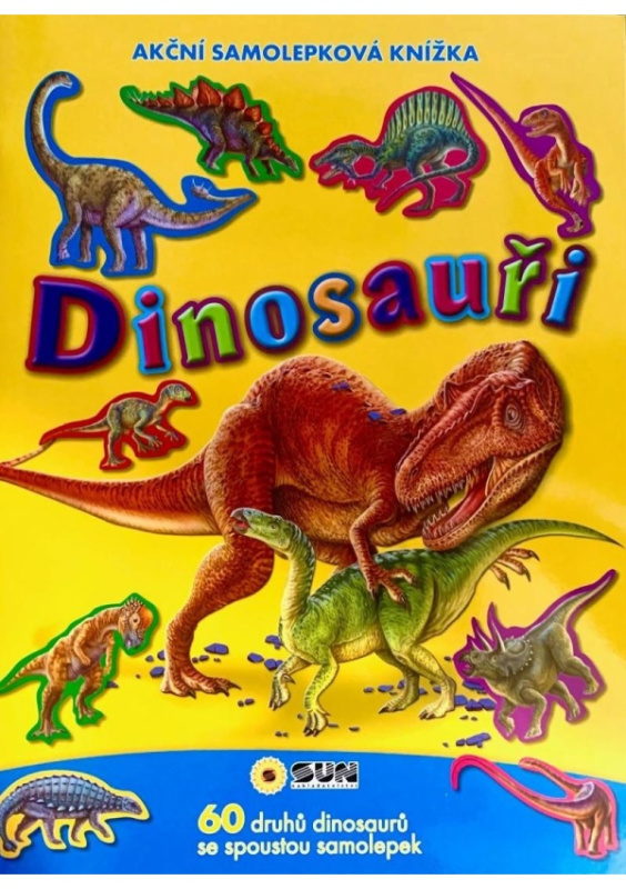 Dinosauři - akční samolepková knížka