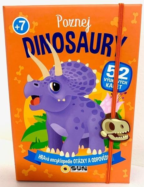 Poznej DINOSAURY - 52 Výukových karet