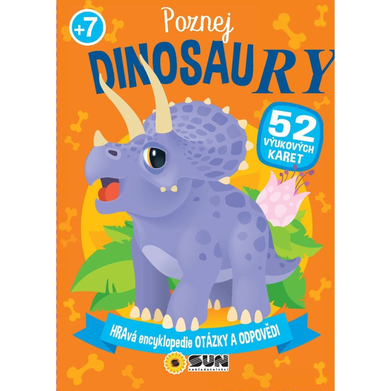 Poznej DINOSAURY - 52 Výukových karet