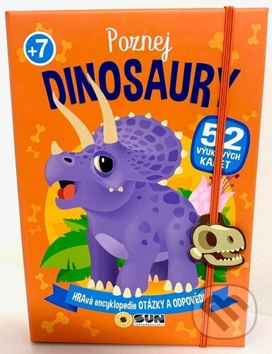 Poznej DINOSAURY - 52 Výukových karet