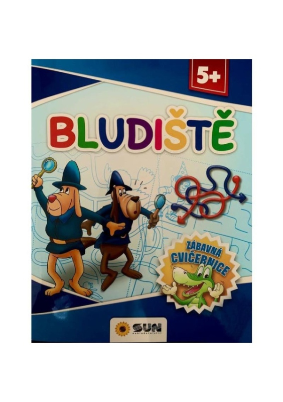 Zábavná cvičebnice - Bludiště