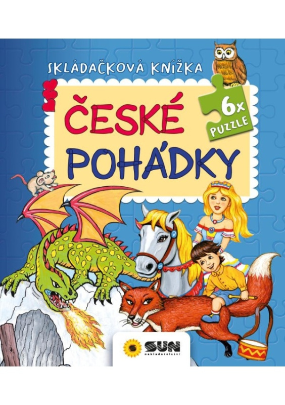 České pohádky - Skládačková knížka Puzzle