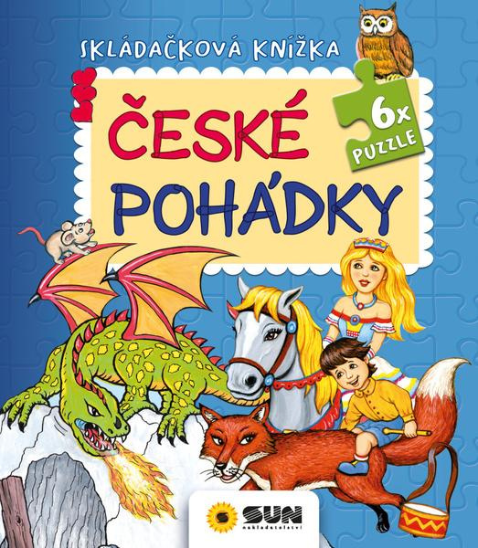 České pohádky - Skládačková knížka Puzzle