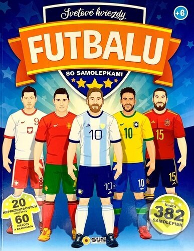 Svetové hviezdy futbalu (so samolepkami) - kniha z kategorie Naučné knihy