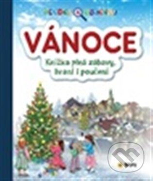 VÁNOCE - Hledej a objevuj - Knížka plná zábavy, hraní i poučení