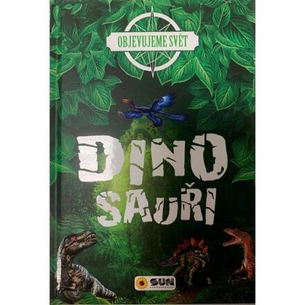 Kniha a výukové karty - Dinosauři