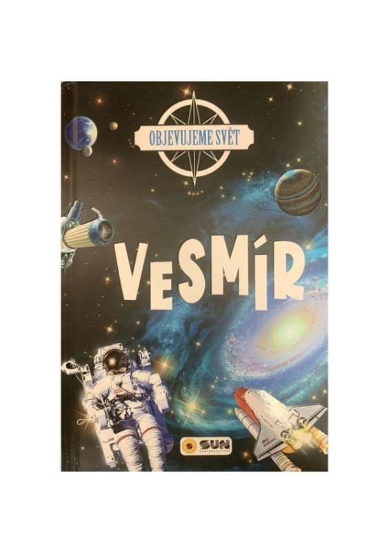 Kniha a výukové karty - Vesmír