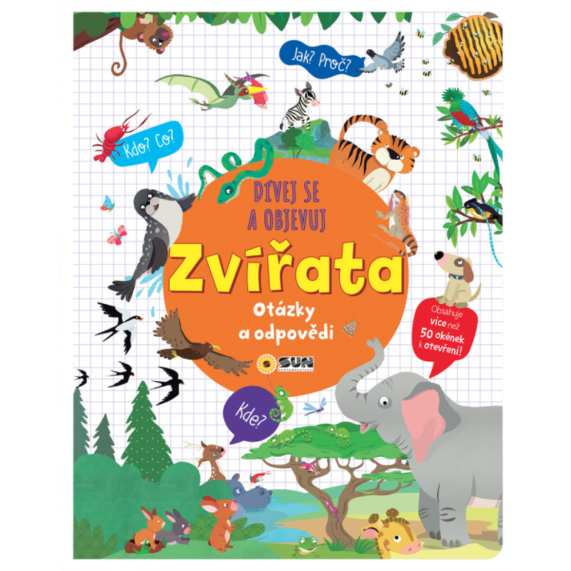 Dívej se objevuj Zvířata - Otázky a odpovědi