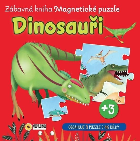 Zábavná magnetická kniha Dinosauři