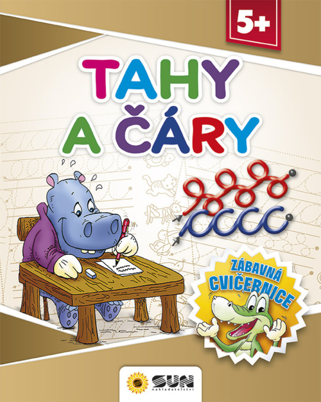 Zábavná cvičebnice - Tahy a čáry