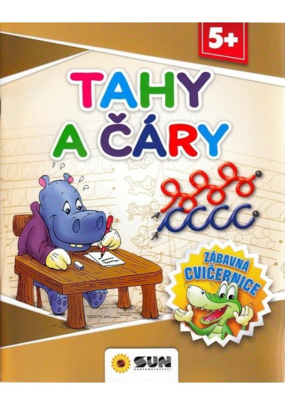 Zábavná cvičebnice - Tahy a čáry