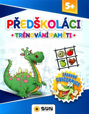 Zábavná cvičebnice - Předškoláci, trénování paměti