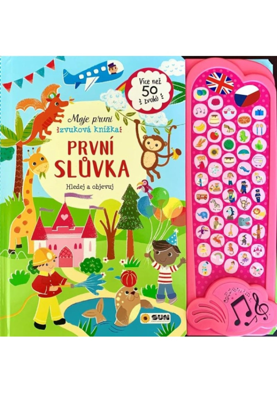 Moje první zvuková knížka - PRVNÍ SLŮVKA - hledej a objevuj