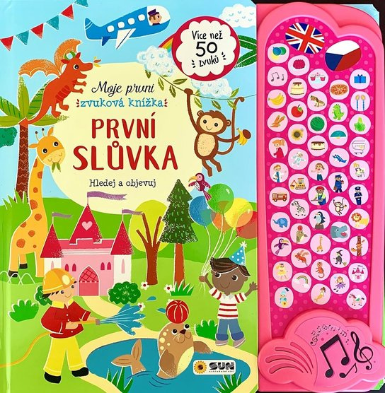 Moje první zvuková knížka - PRVNÍ SLŮVKA - hledej a objevuj