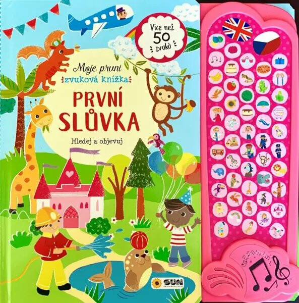 Moje první zvuková knížka - PRVNÍ SLŮVKA - hledej a objevuj