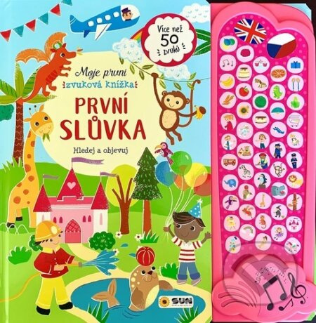 Moje první zvuková knížka - PRVNÍ SLŮVKA - hledej a objevuj