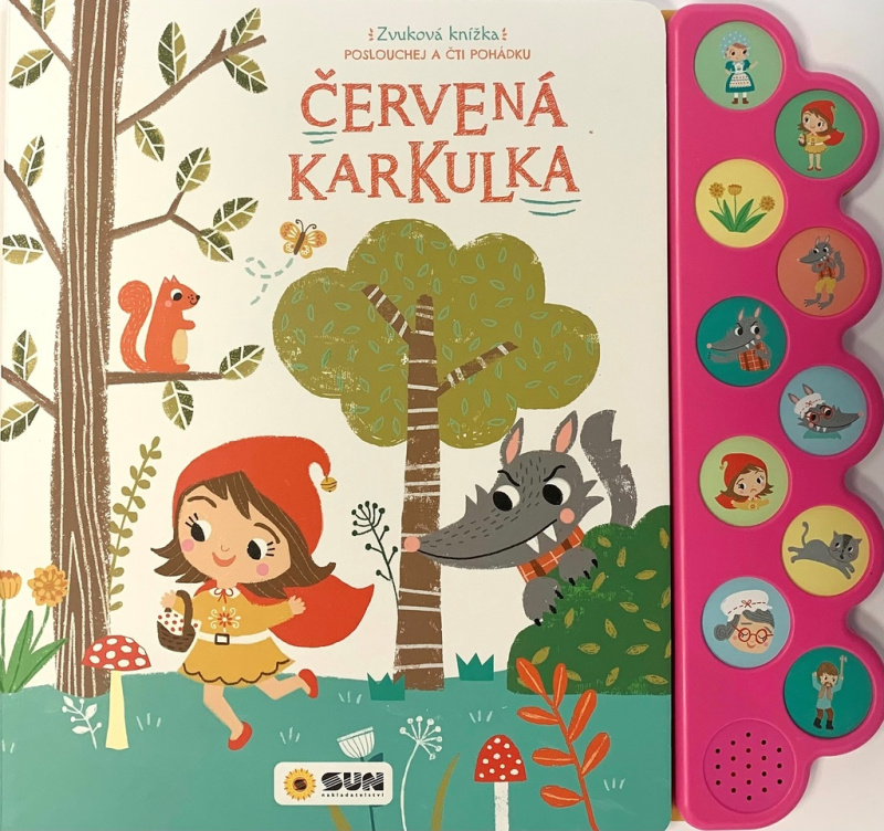 Červená Karkulka - zvuková kniha - poslouchej s čti pohádku