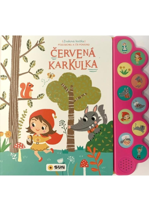 Červená Karkulka - zvuková kniha - poslouchej s čti pohádku