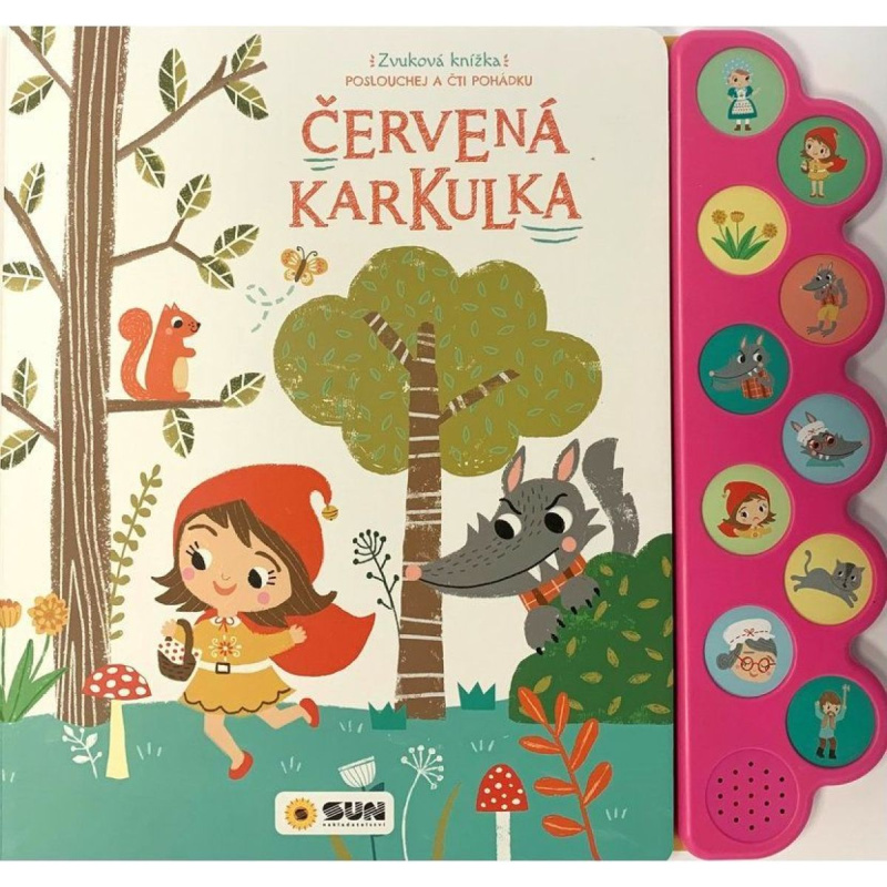 Červená Karkulka - zvuková kniha - poslouchej s čti pohádku