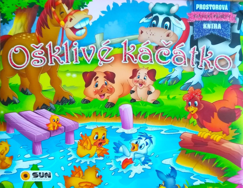 Ošklivé káčátko - Prostorová kniha NAKLADATELSTVÍ SUN s.r.o.