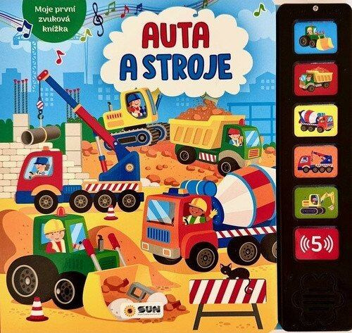 Moje první zvuková knížka: Auta a stroje - kniha z kategorie Pro děti
