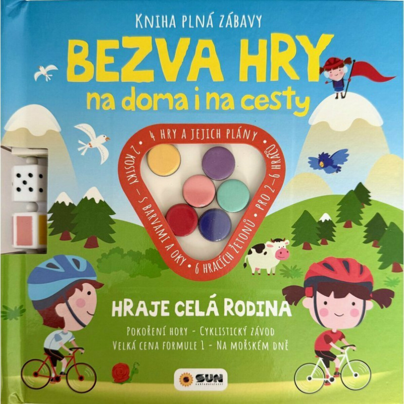 Kniha plná zábavy - Bezva hry na doma i na cesty