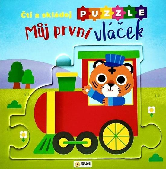 Čti a Skládej Puzzle Můj první vláček