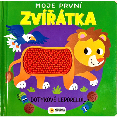 Moje první ZVÍŘÁTKA - Dotykové leporelo! - DOTKNI SE ZVÍŘÁTEK