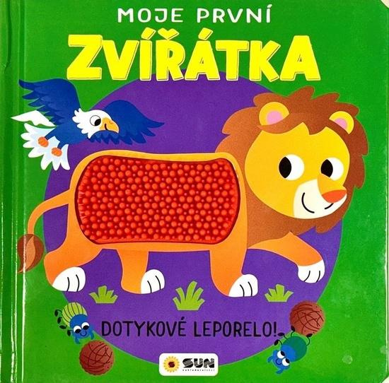 Moje první ZVÍŘÁTKA - Dotykové leporelo! - DOTKNI SE ZVÍŘÁTEK