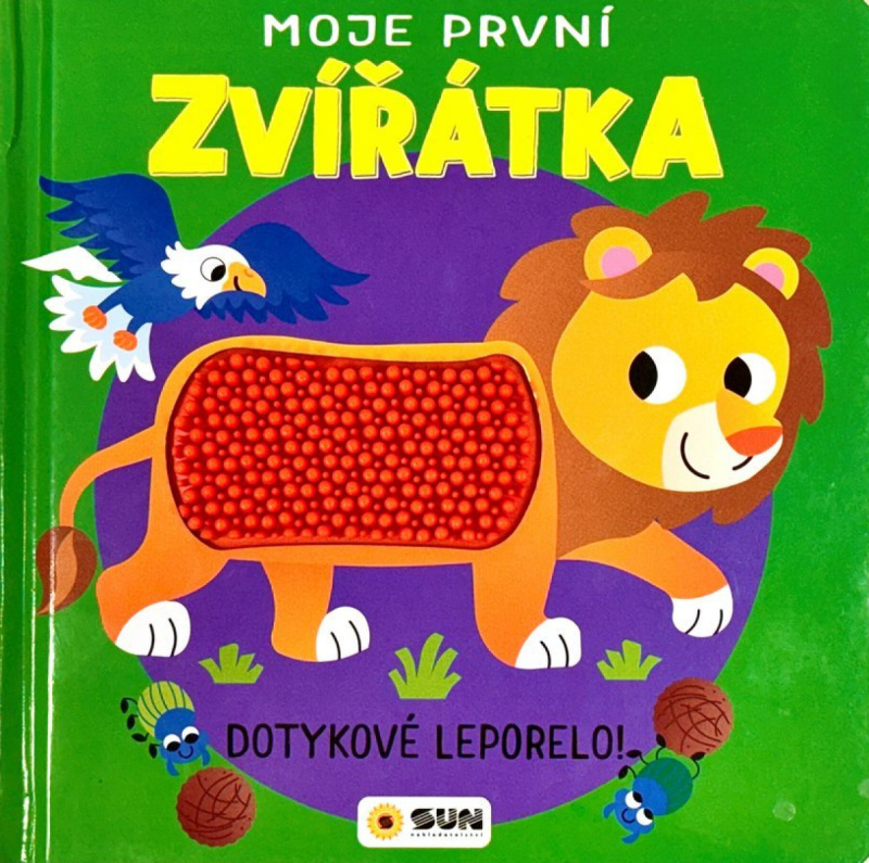 Moje první ZVÍŘÁTKA - Dotykové leporelo! - DOTKNI SE ZVÍŘÁTEK